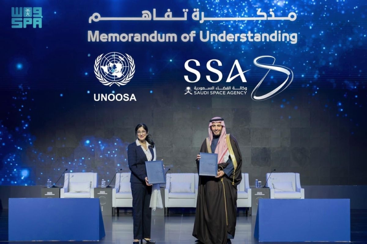 وكالة الفضاء السعودية توقع مذكرة تفاهم مع الأمم المتحدة