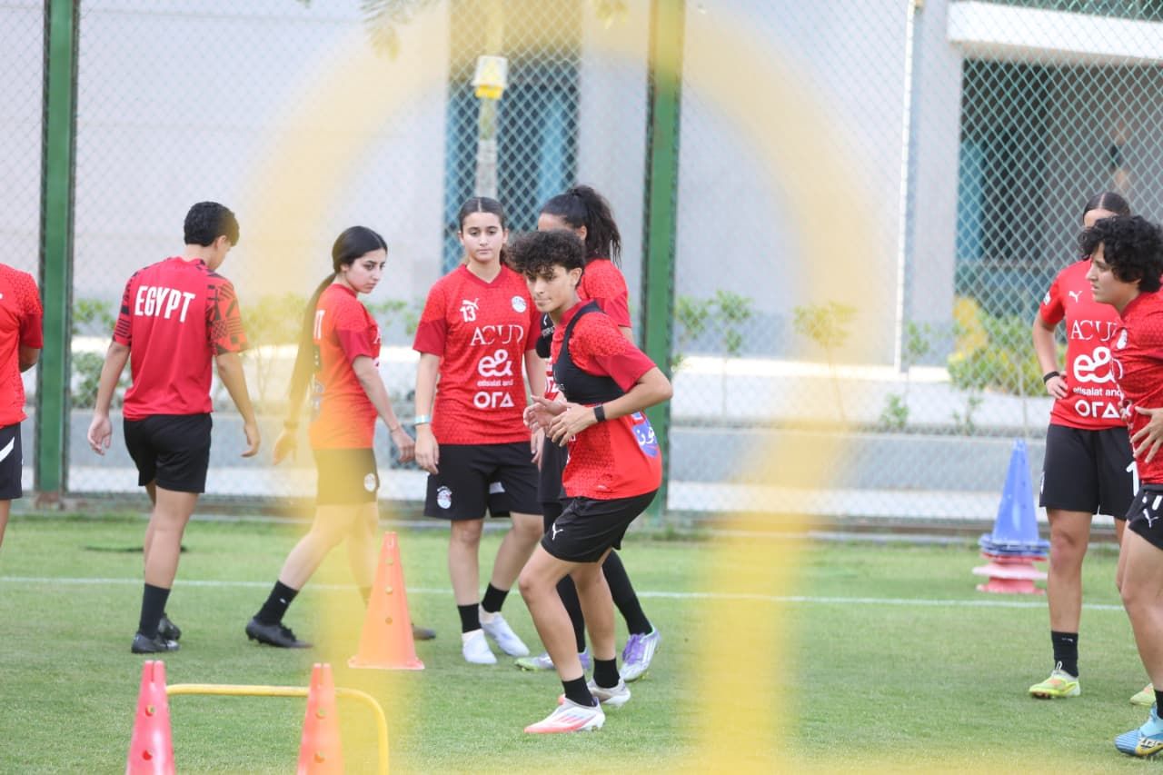 تدريب منتخب مصر للكرة النسائية (5)