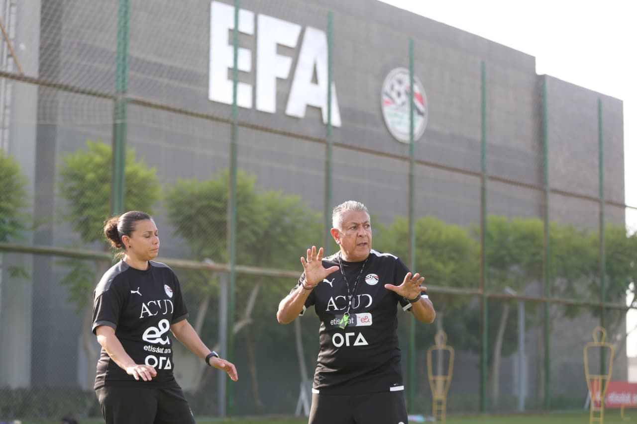 تدريب منتخب مصر للكرة النسائية (3)