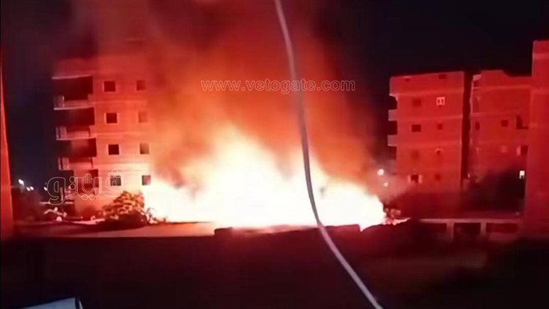 حريق عزبة رشوان،فيتو