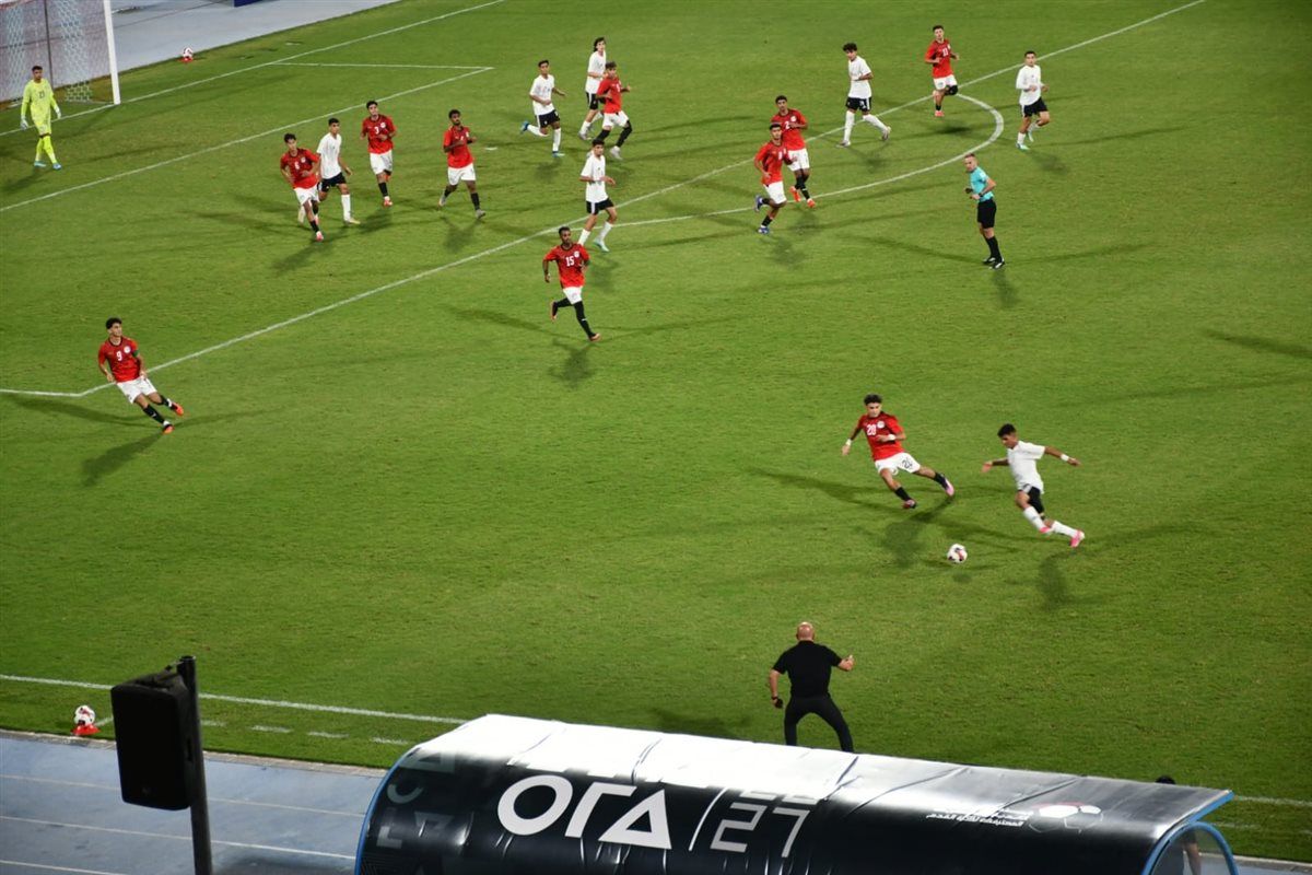 مباراة منتخب مصر للشباب أمام ليبيا