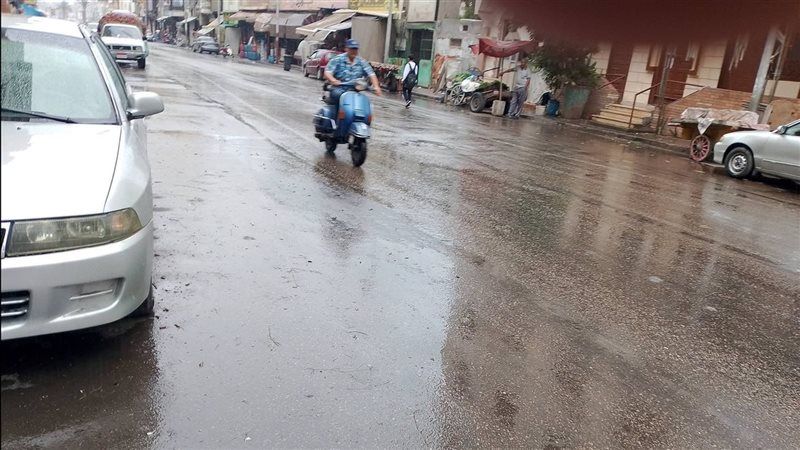 أمطار غزيرة تضرب