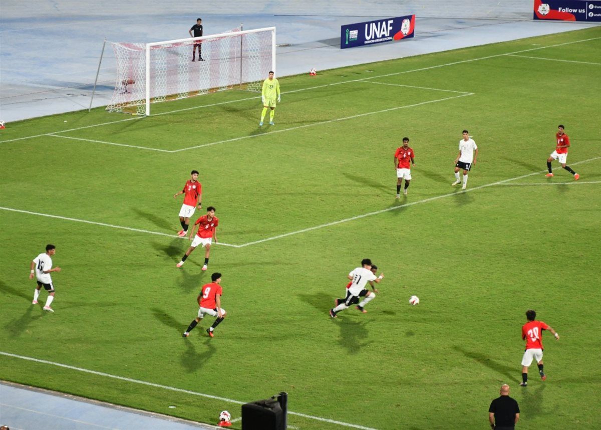 مباراة منتخب مصر للشباب أمام ليبيا