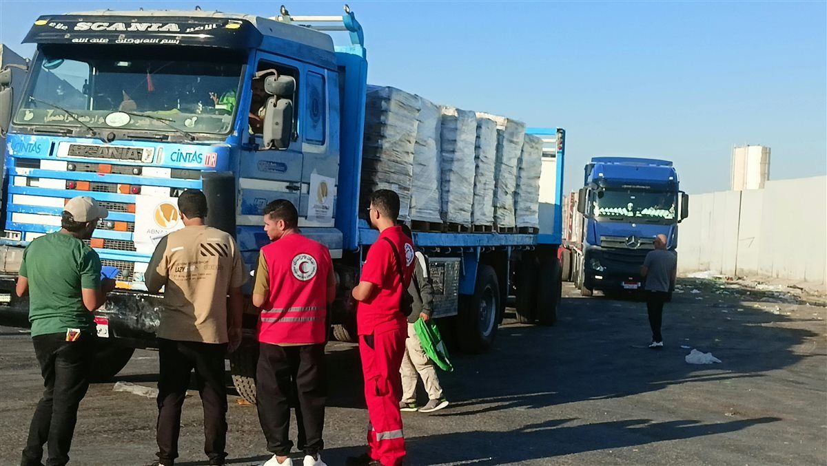  بحمولة 2,794 طنًا، قافلة «زاد العزة.. من مصر إلى غزة» 284، فيتو
