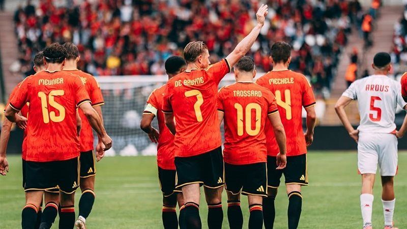 دوري الأمم الأوروبية، تعادل سلبي بين بلجيكا وفرنسا في الشوط الأول