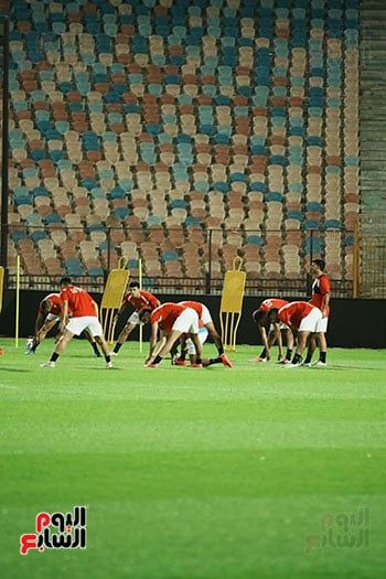 مران منتخب مصر باستاد القاهرة