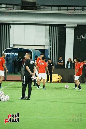 المران الأخير لمنتخب مصر قبل مواجهة جنوب أفريقيا