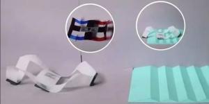 روبوتات مسطحة تزحف وتقفز