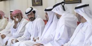 خليفة بن طحنون يعزّي في وفاة أحمد المهيري