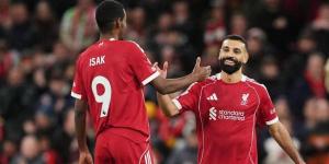 ليفربول ضد مانشستر سيتي.. موقف محمد صلاح وموعد ظهور إيزاك