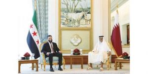 أمير
قطر
وولي
العهد
السعودي
يبحثان
مع
الرئيس
السوري
مستجدات
الأوضاع
وانعكاساتها
على
أمن
المنطقة
واستقرارها