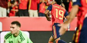 دوري الأمم الأوروبية، إسبانيا تتقدم على كرواتيا 2-1 في الشوط الأول