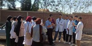 بيطري الشرقية يواصل التدريب العملي والميداني لأطباء الامتياز