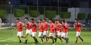 منتخب الشباب يختتم تحضيراته لمواجهة تونس في تصفيات شمال أفريقيا (صور)