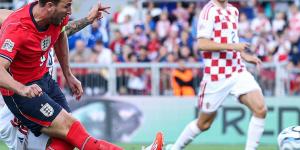 دوري الأمم الأوروبية، إنجلترا تتقدم على كرواتيا 4-0 في الشوط الأول