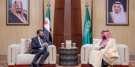 ولي
      العهد
      يؤكد
      لـ"الشرع"
      دعم
      المملكة
      لوحدة
      سوريا
      ويدين
      الاعتداءات
      الإسرائيلية