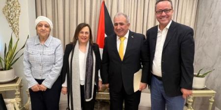 جمعية المواساة في زيارة تهنئة للسفير الأسعد بمناسبة تولّيه منصبه الجديد سفيرًا لفلسطين بلبنان