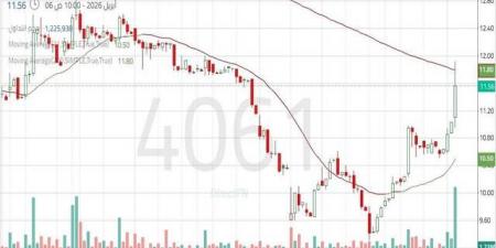 سهم
"أنعام
القابضة"
يتحرك
ضمن
اتجاه
هابط
مع
سيطرة
القوة
البيعية