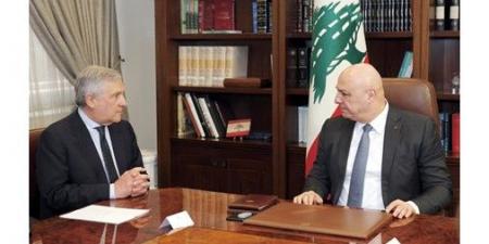 وزير
الخارجية
الإيطالي
يؤكد
من
«بعبدا»
ضرورة
دعم
المؤسسات
اللبنانية
وتعزيز
قدرات
الجيش