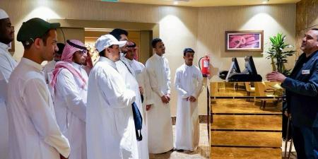 واجهة أم القرى الثقافية تستقبل وفد مركز الأمير محمد بن سلمان العالمي للخط العربي