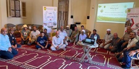 من تجمع النوافعة بسيناء، الزراعة تطلق العام الرابع لمبادرة «اسأل واستشير قبل ما تدفع كتير»