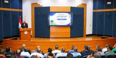 ميناء دمياط يكرم أبناء العاملين المتفوقين بالتزامن مع ذكرى تأسيسه الـ40
