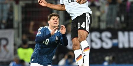 منتخب ألمانيا يخسر في ملعبه من اليونان 0/1 بدوري الأمم الأوروبية