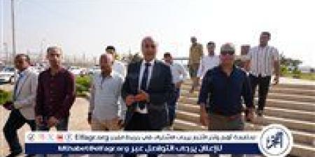 محافظ أسيوط يتفقد الميدان الجديد بصينية الوليدية بحى شرق
