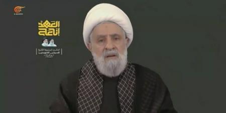 في الذكرى الثانية لاغتيال نصر الله… نعيم قاسم يدعو إلى تجميد المفاوضات المباشرة مع إسرائيل