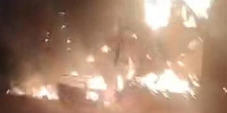 إخماد حريق اندلع في مطعم للمأكولات السورية بسنهور بالفيوم من دون إصابات