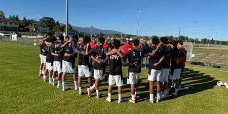 موعد مباراة منتخب الناشئين أمام كولومبيا في دورة الصداقة بسويسرا والقناة الناقلة