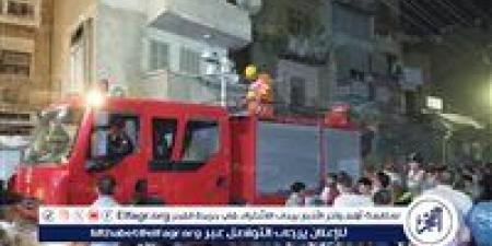 سقوط عقار بالمنيا.. انتشال جثمان سيدة خمسينية من أسفل أنقاض عقار مكون من 3 طوابق