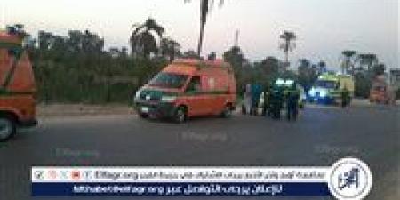 إصابة 11 راكبًا في إنقلاب ميكروباص بطريق «بني سويف ـ إهناسيا»
