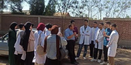 بيطري الشرقية يواصل التدريب العملي والميداني لأطباء الامتياز