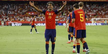 يامال يقود إسبانيا لاكتساح كرواتيا بدوري أمم أوروبا