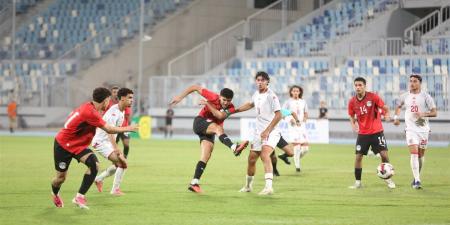 منتخب شباب 2007 يختتم تدريباته استعدادًا لمواجهة المغرب بتصفيات شمال أفريقيا