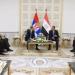رئيس الوزراء يلتقى نظيره الصربى على هامش افتتاح المؤتمر الطبى الأفريقى