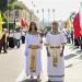 جامعة القاهرة تستقبل شعلة دورة الألعاب الإفريقية (صور)