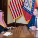 وزير الخارجية السعودي يبحث مع رئيس لجنة الاستخبارات الأمريكي التطورات السياسية