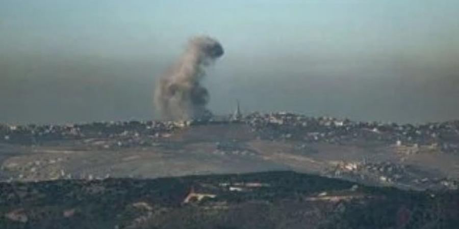 استشهاد 6 فى غارة إسرائيلية على بلدة حومين التحتا والمنصورى والخيام بلبنان