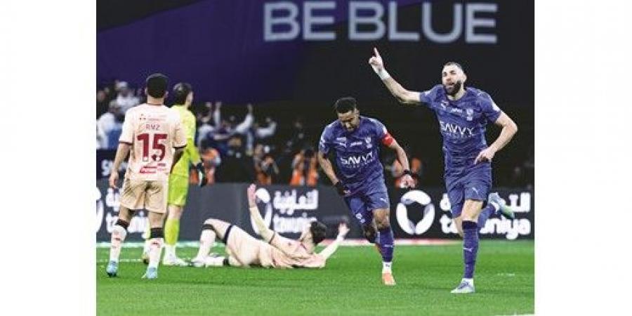 النصر
للابتعاد
بالصدارة..
والهلال
ينتزع
الوصافة