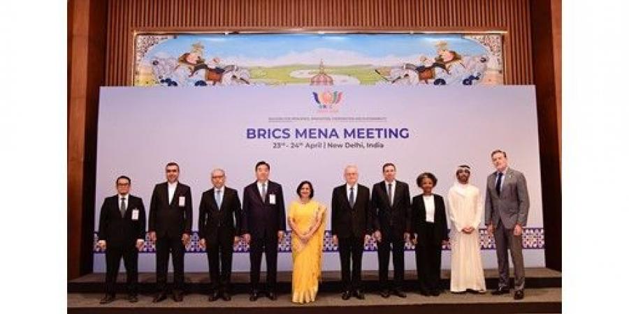 مجموعة
«بريكس»
تعرب
عن
قلقها
العميق
إزاء
الصراع
في
الشرق
الأوسط