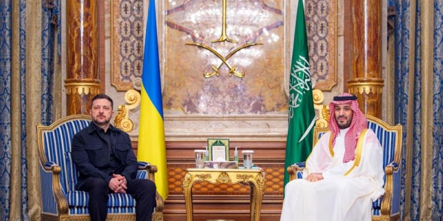 ولي العهد يلتقي رئيس أوكرانيا ويتلقى رسالة خطية من الرئيس التشيكي