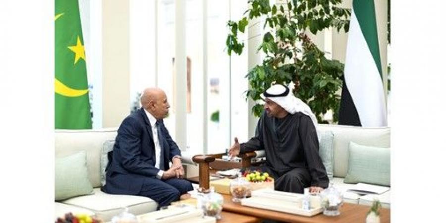 رئيسا
الإمارات
وموريتانيا
يبحثان
تعزيز
علاقات
التعاون
بين
البلدين
وتداعيات
التطورات
الإقليمية