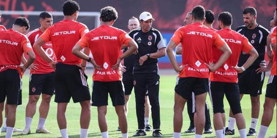 سبب غياب مدرب الأهلي عن تدريبات الفريق قبل مواجهة بترول أسيوط