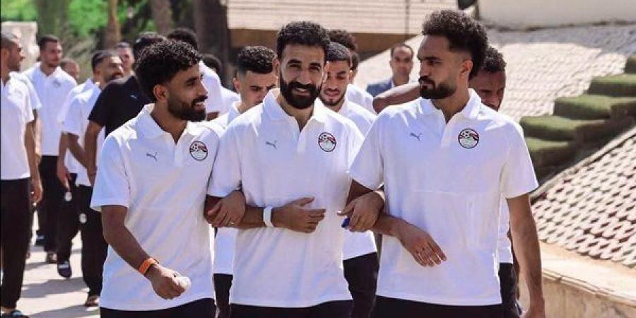 جولة للاعبي منتخب مصر في فندق الإقامة قبل لقاء أنجولا الليلة
