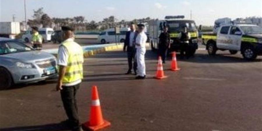 حملات مكثفة تضبط 109 آلاف مخالفة مرورية و10 ملايين جنيه و13 طن دقيق
