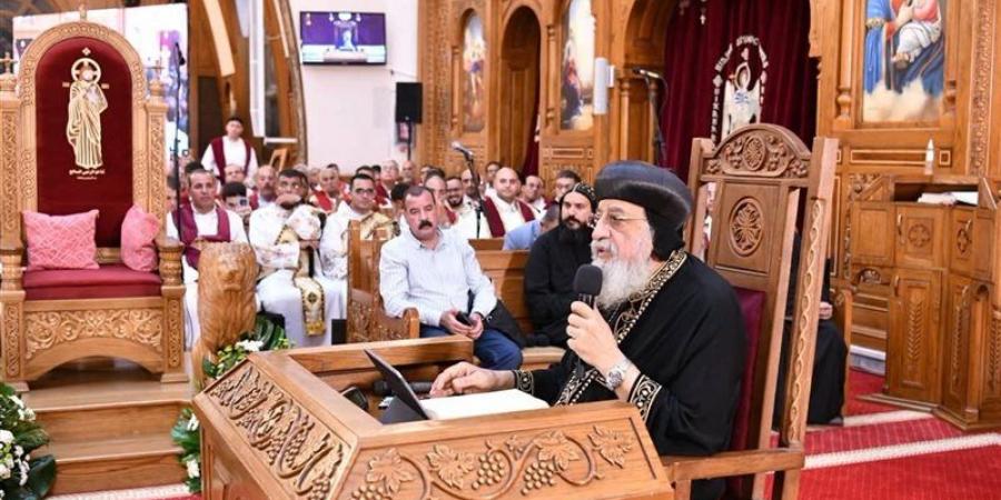 في 7 أيام بالصعيد، ماذا قال البابا تواضروس عن كنائسه وشعبه؟