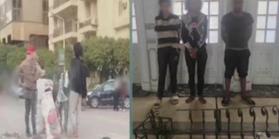 مقطع فيديو يقود إلى ضبط 3 متهمين بسرقة حديد أعمدة الإنارة بالدقي