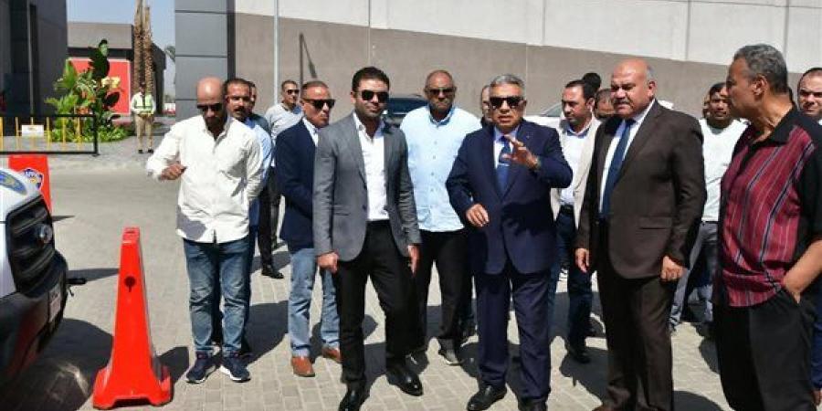 محافظ الدقهلية ومدير الأمن يفتتحان وحدة المرور الإلكترونية بمول المنصورة